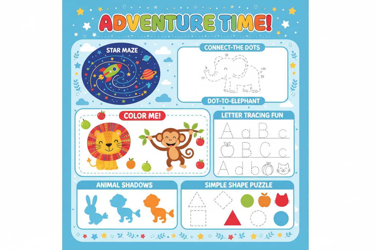 kids Activity books