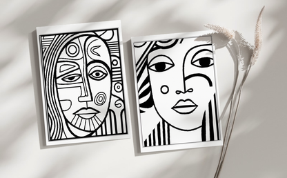 Mindfulness Minimalist Art Coloring Pages for Adults